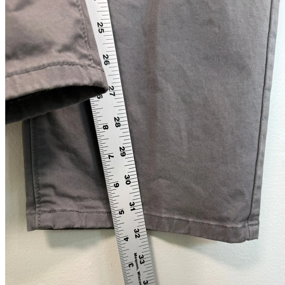 UNTUCKit Pants Mens 34 Don Santiago Grey Golf Office Relaxed Fit Stretch EUC